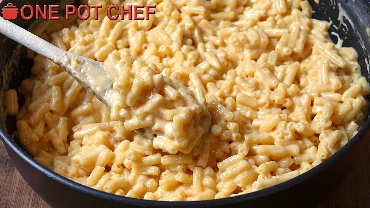 Макароны с сыром из 3 ингредиентов | One Pot Chef