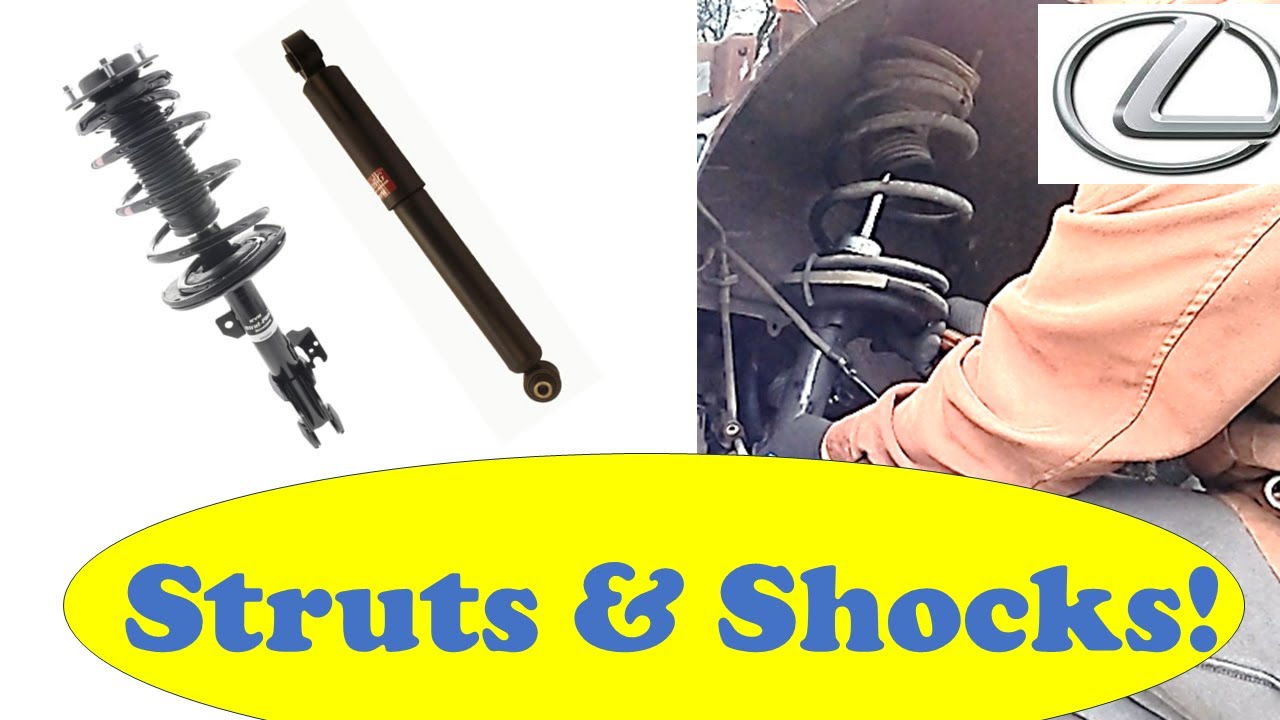 DIY One Man Job 2011 Lexus RX350 Struts and Shocks Replacement