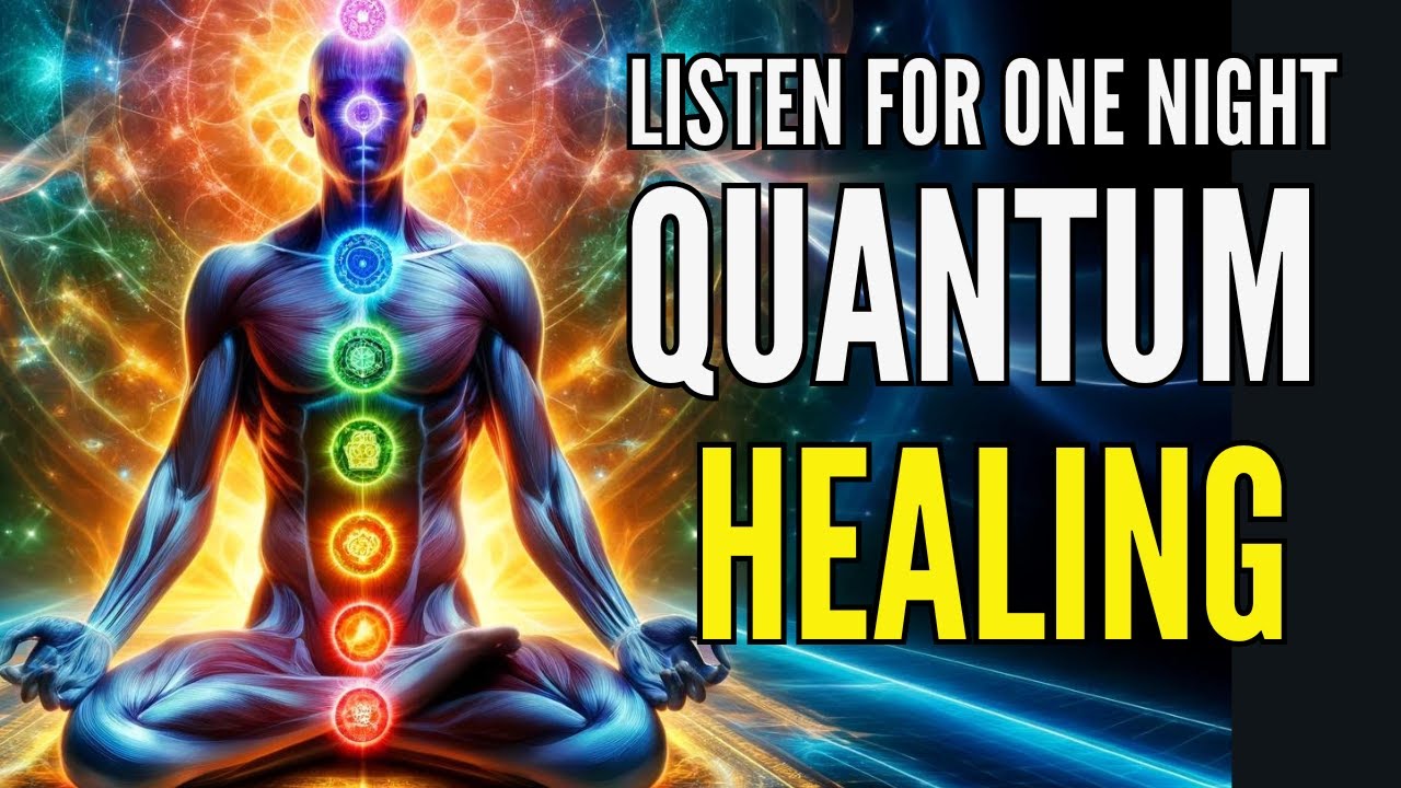 QUANTUM HEALING IN 1 NIGHT | Hypnosis REPROGRAM YOUR MIND WHILE YOU SLEEP &ndash; NO ADS!