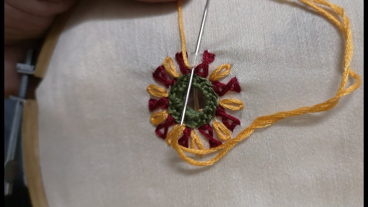Mirror Work Tutorial | Lambani/ Banjara Embroidery