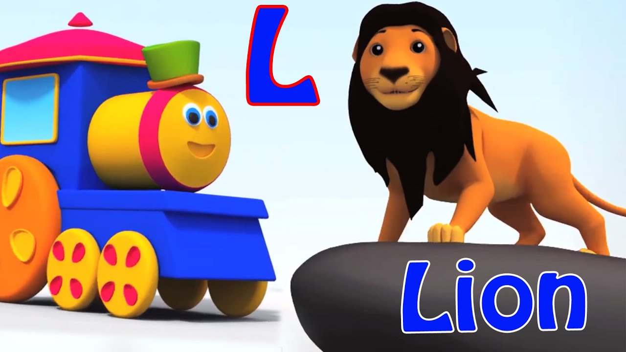 bob la canción tren ABC | el aprendizaje con Bob el tren | la enseñanza con Bob el tren