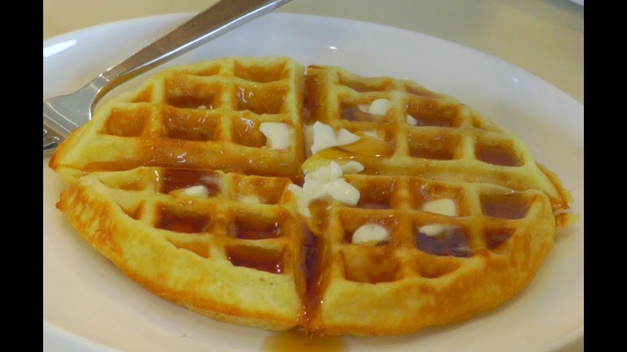 The BEST Belgian Waffles ~ Homemade Waffles ~ Amy Learns to Cook