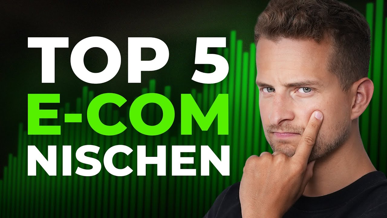 Top 5 E-Commerce Nischen 2025 mit Zukunft!