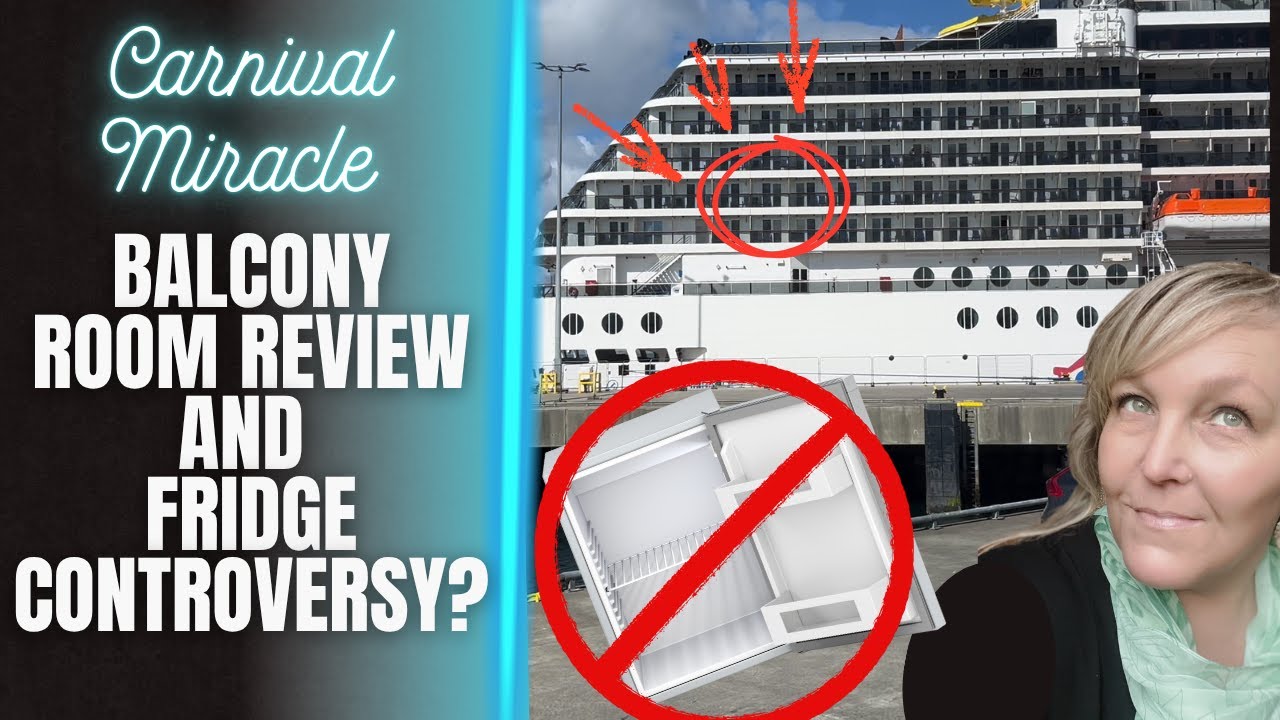 @Carnival Cruise Line Miracle Balcony Room Review | Is Carnival Miracle An Old Ship? | Fridge Controversy