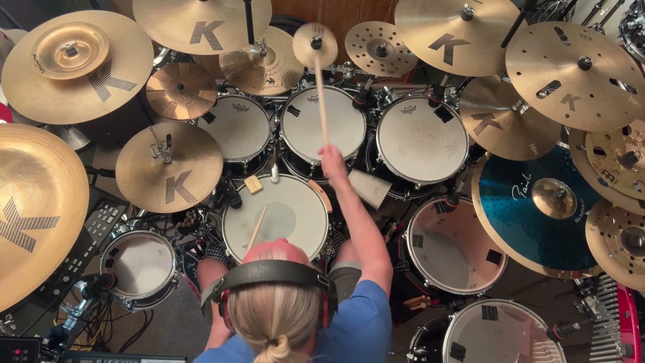 Drum Cover - Level 42 ,It's Over‘ LIVE