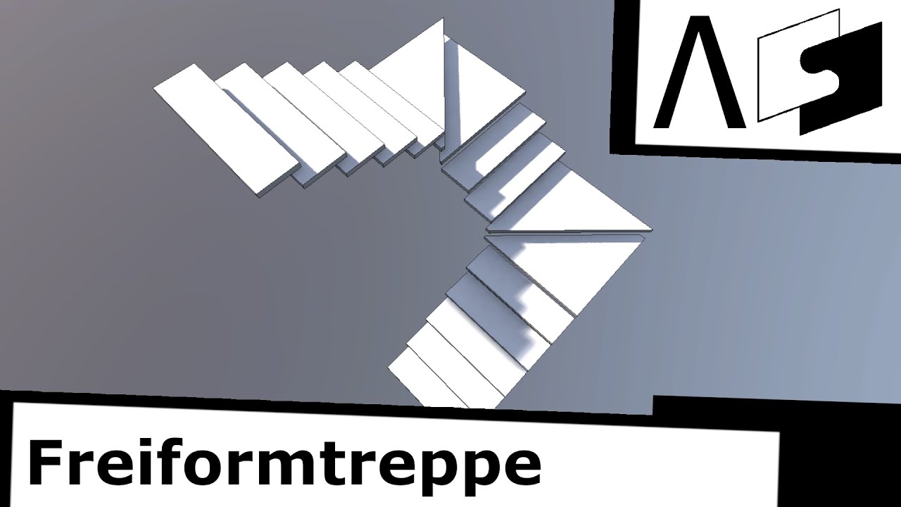 Tutorial Freiformtreppe mit dem Treppenmodellierer