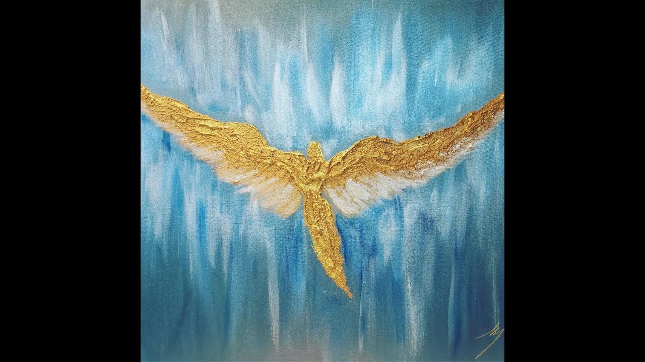 (238) Stunning Abstract Creation with Paste and Sand   #fun #abstract #howto #art #diy #artist #wow