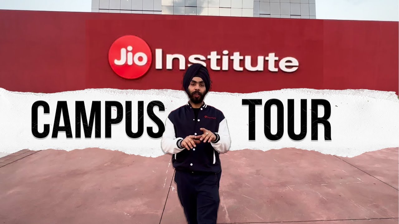 @Jio_Institute Campus Tour | Student Life | Harvinder Singh