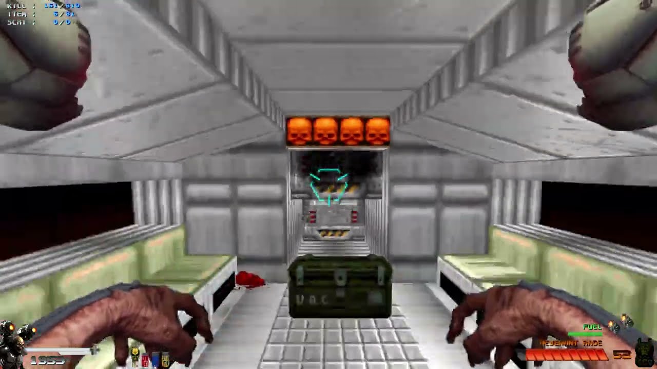 T64 Weapons - City Of Doom (Doom 2 Mod) 4K 60FPS