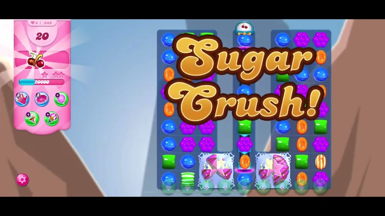Candy Crush Saga | Уровень 548 | МАСТЕРСТВО С ПЕРВОЙ ПОПЫТКИ! | SUGAR CRUSH! | ASMR 🍭⭐🦄