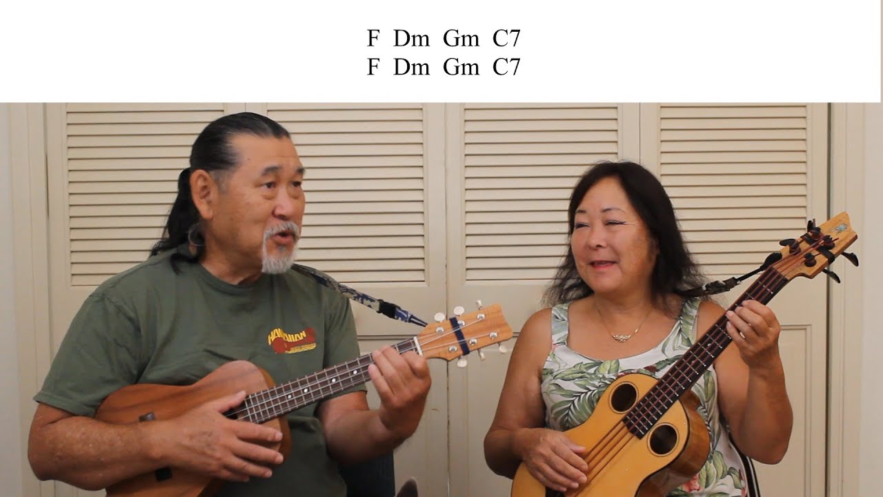 Beyond The Sea - Bobby Darin - Simple Chords - Ukulele Play Along - Lyrics And Chords On Screen