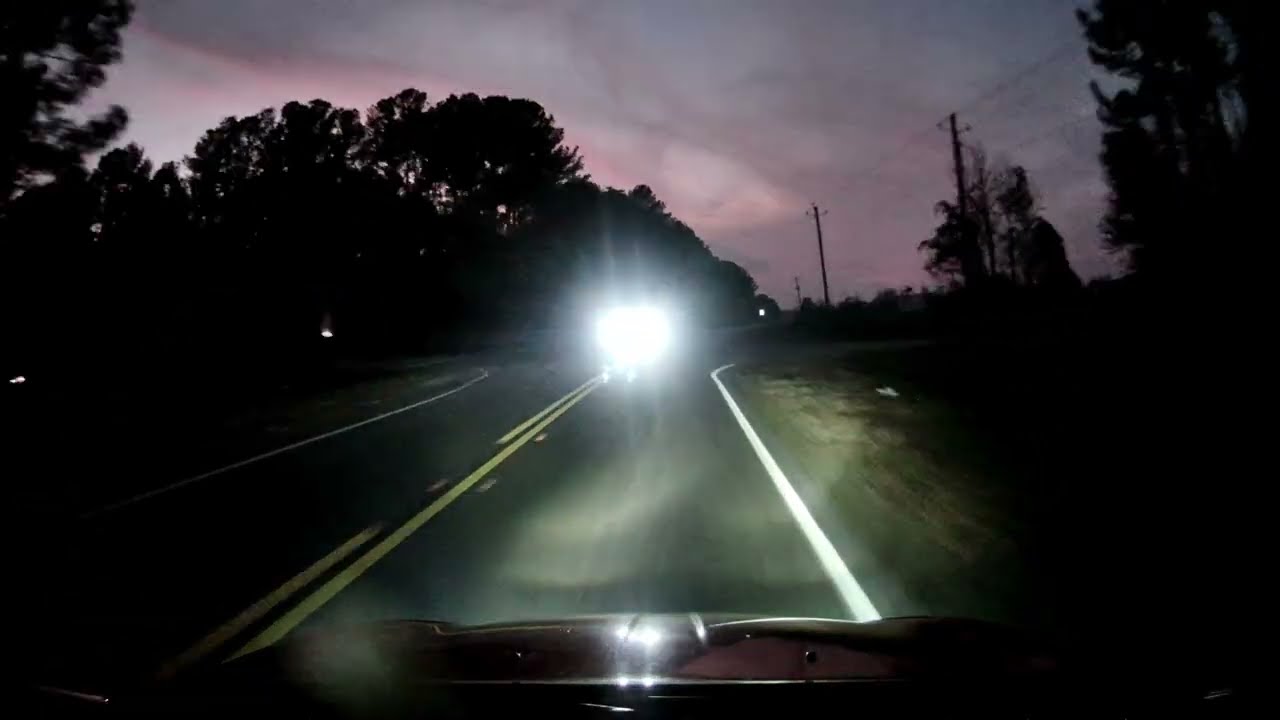 1st GoPro driving footage