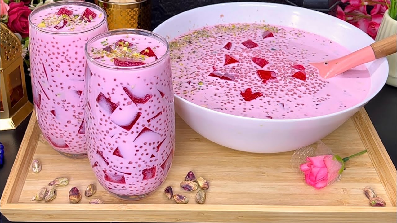 Ramzan Special Sago Jelly Sharbat Recipe For Iftar | Sabudana Jelly Sharbat ❤️ Refreshing Sago Drink