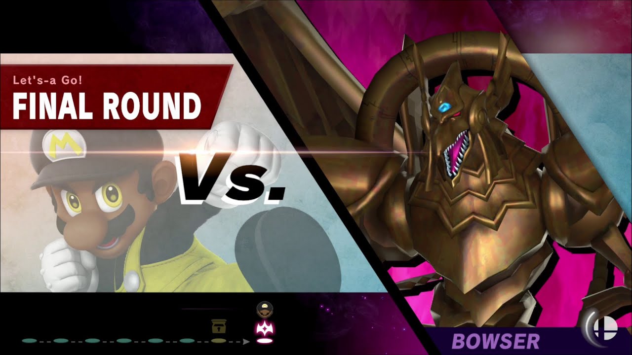 BLM Mario vs SSBU Classic Mode: SSBU Mods Quickie -By Lucid On Bound