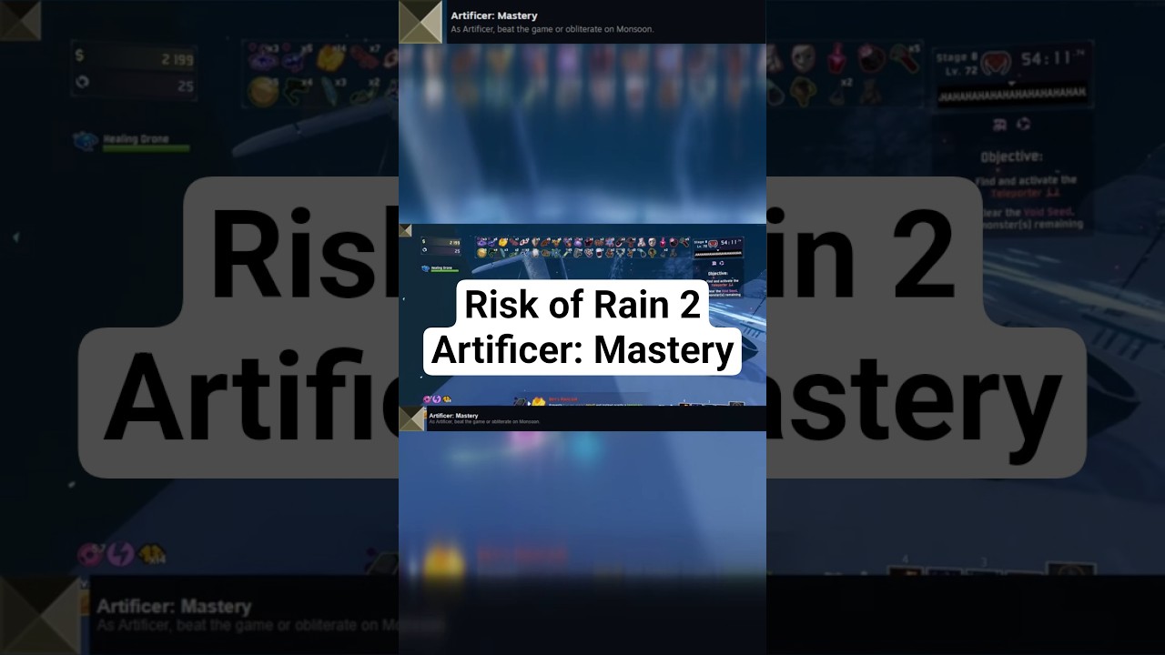 Risk of Rain 2 | Achievement, Artificer: Mastery
