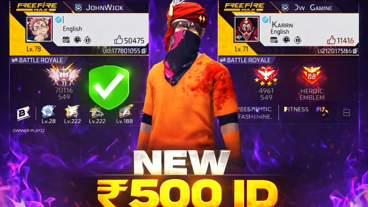 &ldquo;I Bought a ₹500 Free Fire ID&hellip; UNEXPECTED RESULTS 😱&rdquo;