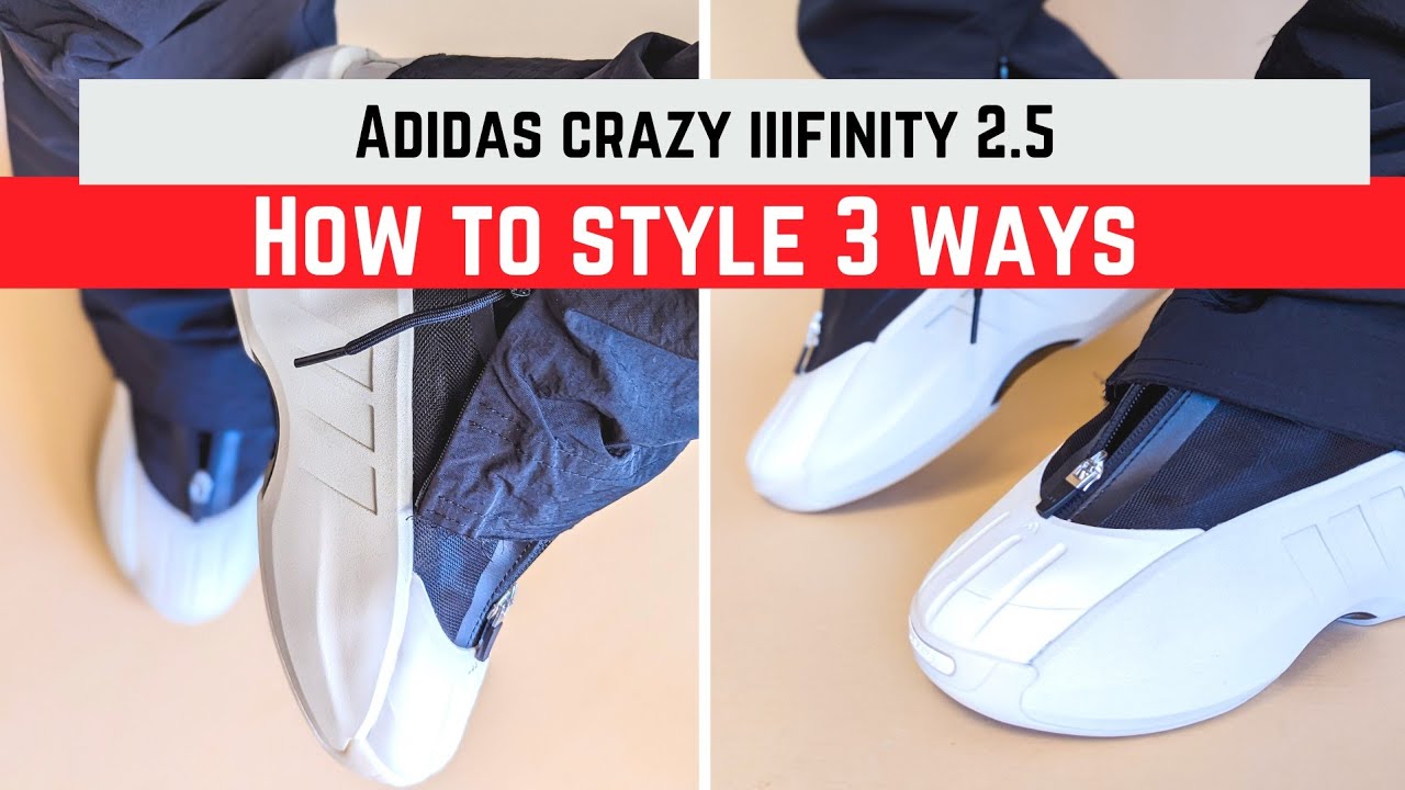 Самые недооцененные кроссовки 2023 года? Adidas Crazy iiifinity 2.5 Chalk — как их стилизовать и ...