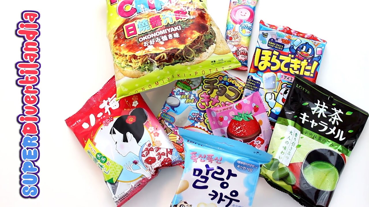 Chuches Japonesas 5! Snacks, dulces y bebidas orientales de Japonshop.
