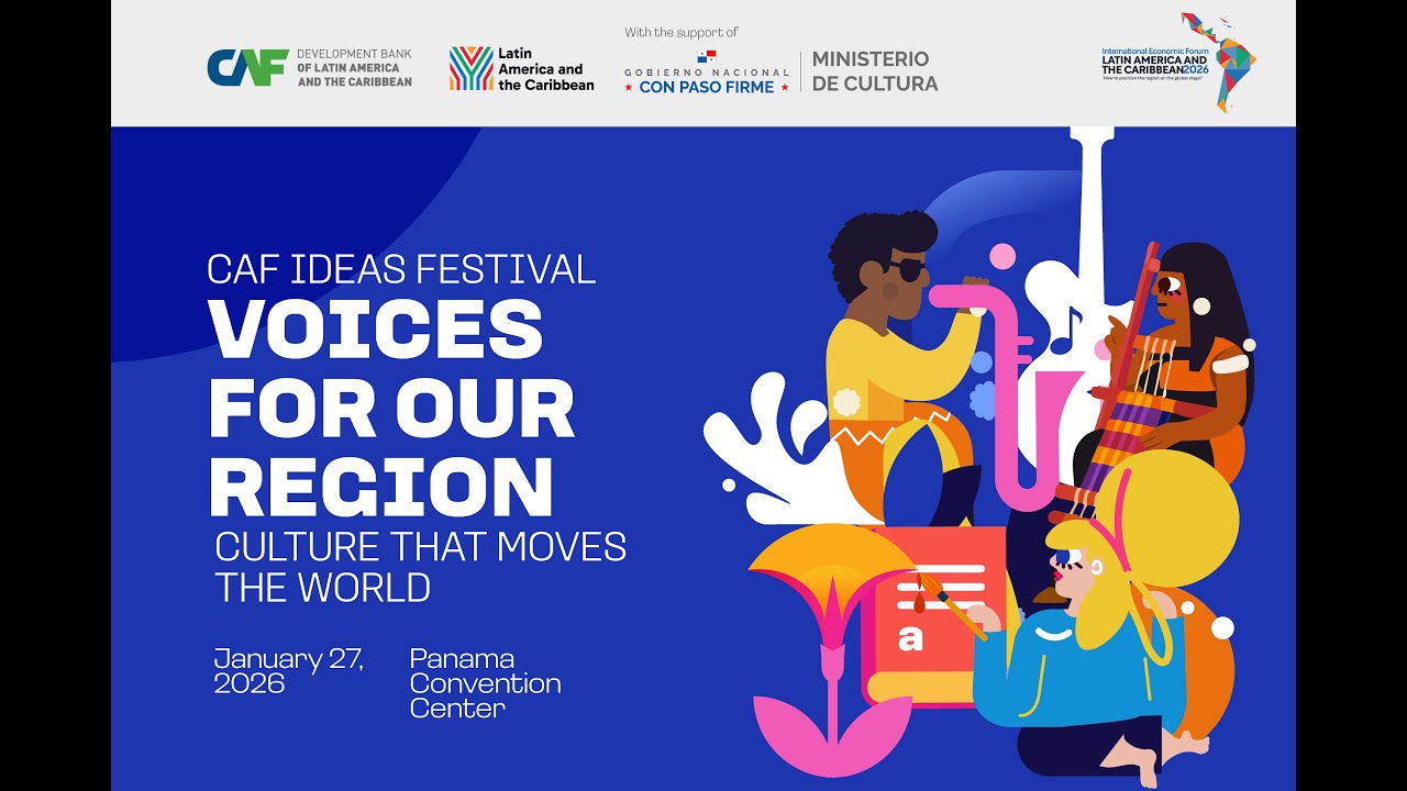 🔵 Blue Room - CAF Festival “Voices for Our Region: Culture that Moves the World”
