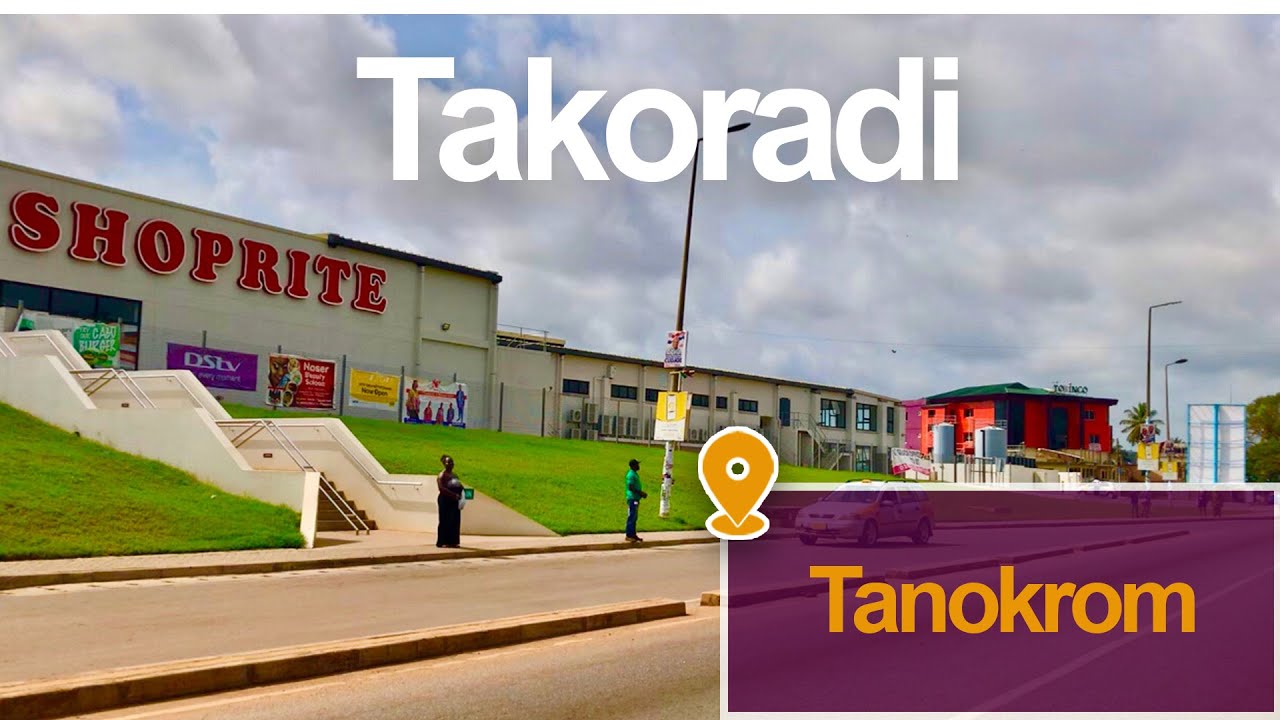 A driving Tour through #Takoradi #Tanokrom [ #Tour #Ghana