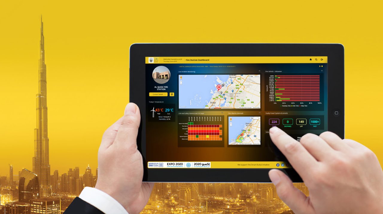 Dubai Life Safety Dashboard - City7 TV news