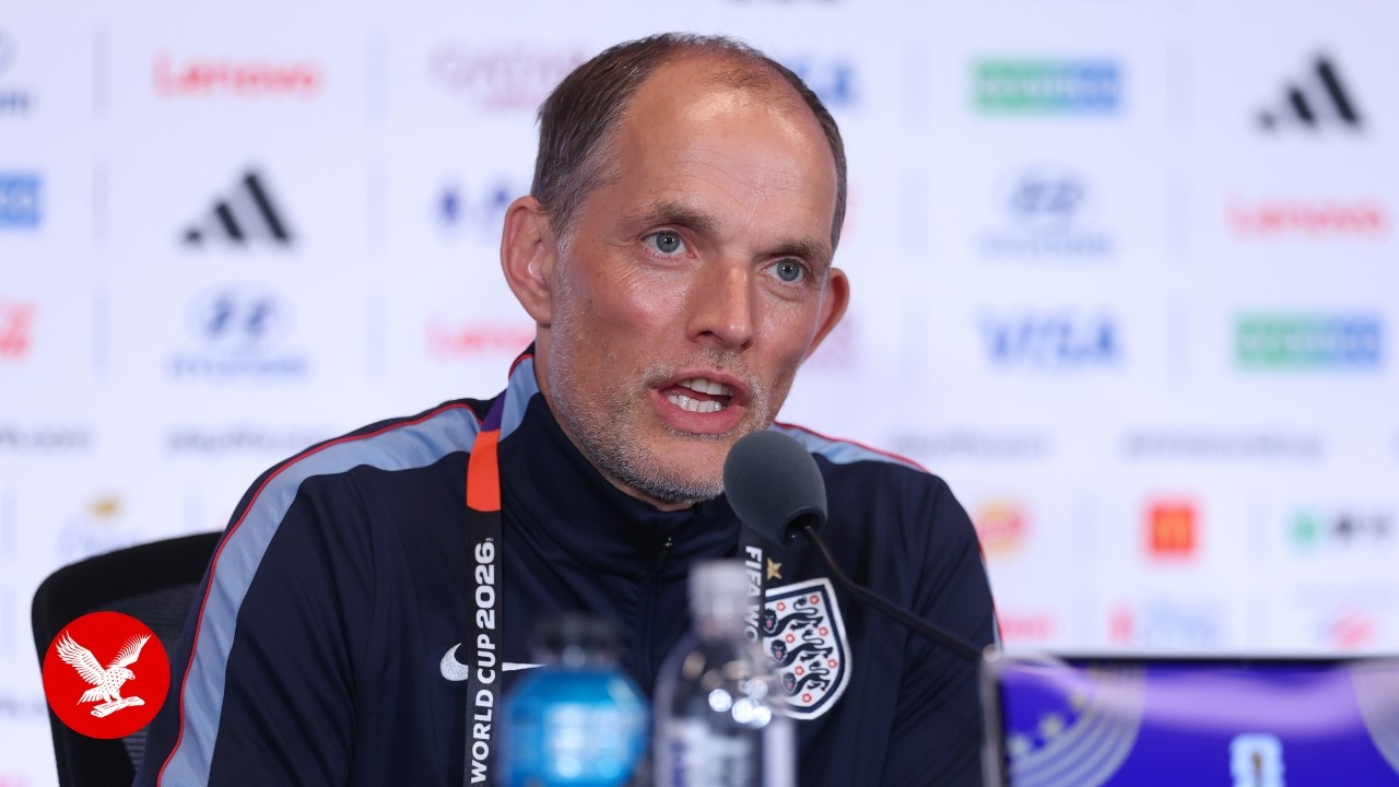 England hold press conference ahead of World Cup semi-final with Argentina