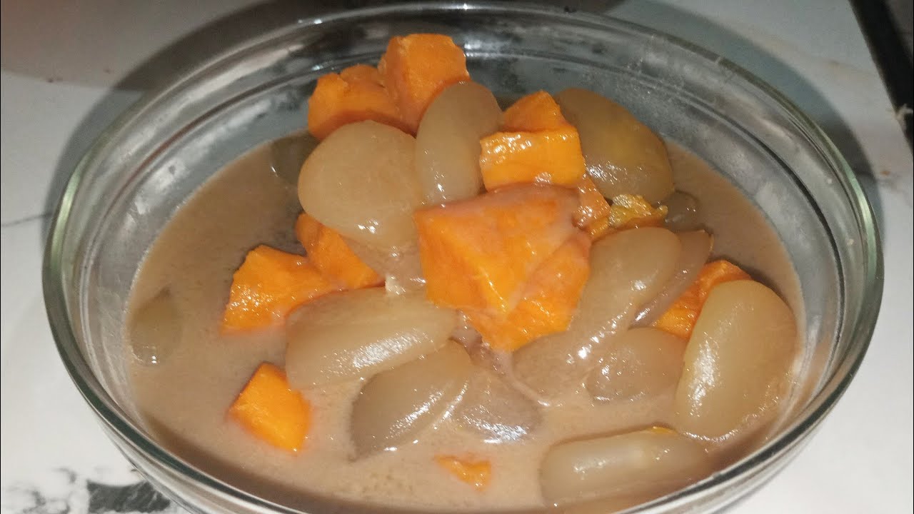 KOLAK UBI JALAR KUNING DAN KOLANG KALING SUPER EMPUK DAN MANIS
