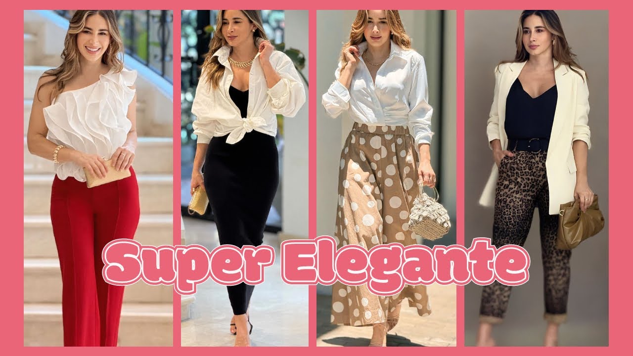 COMBINACIONES IRRESISTIBLES: LOOKS LLENOS DE ELEGANCIA PARA OCASIONES ESPECIALES