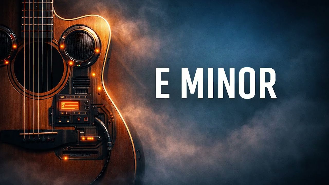 E Minor Guitar Backing Track – Chill LoFi