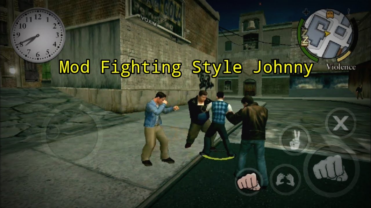 Mod Fighting Style Johnny: Bully AE