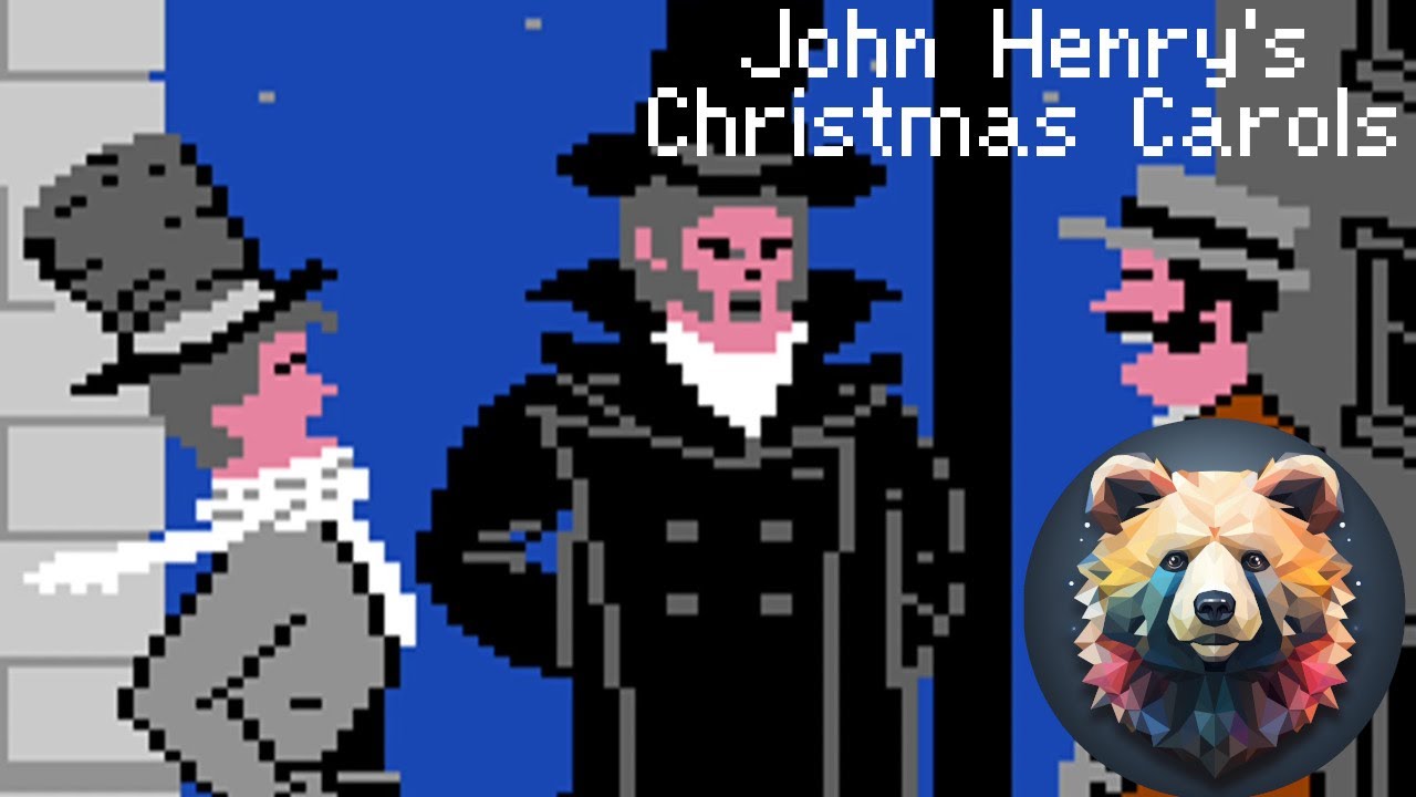 John Henry's Christmas Carols Demo (1984) - Commodore 64