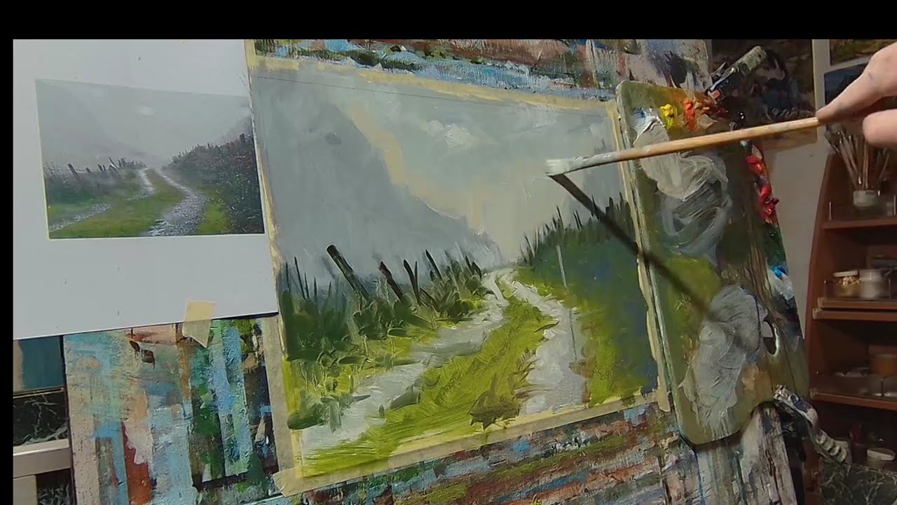 Christian Arnould /démo Oil painting