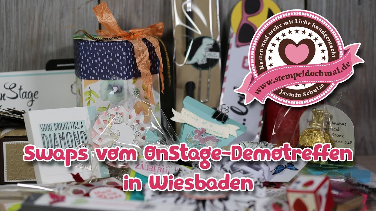 Swaps und Geschenke vom Demotreffen Onstage 2018