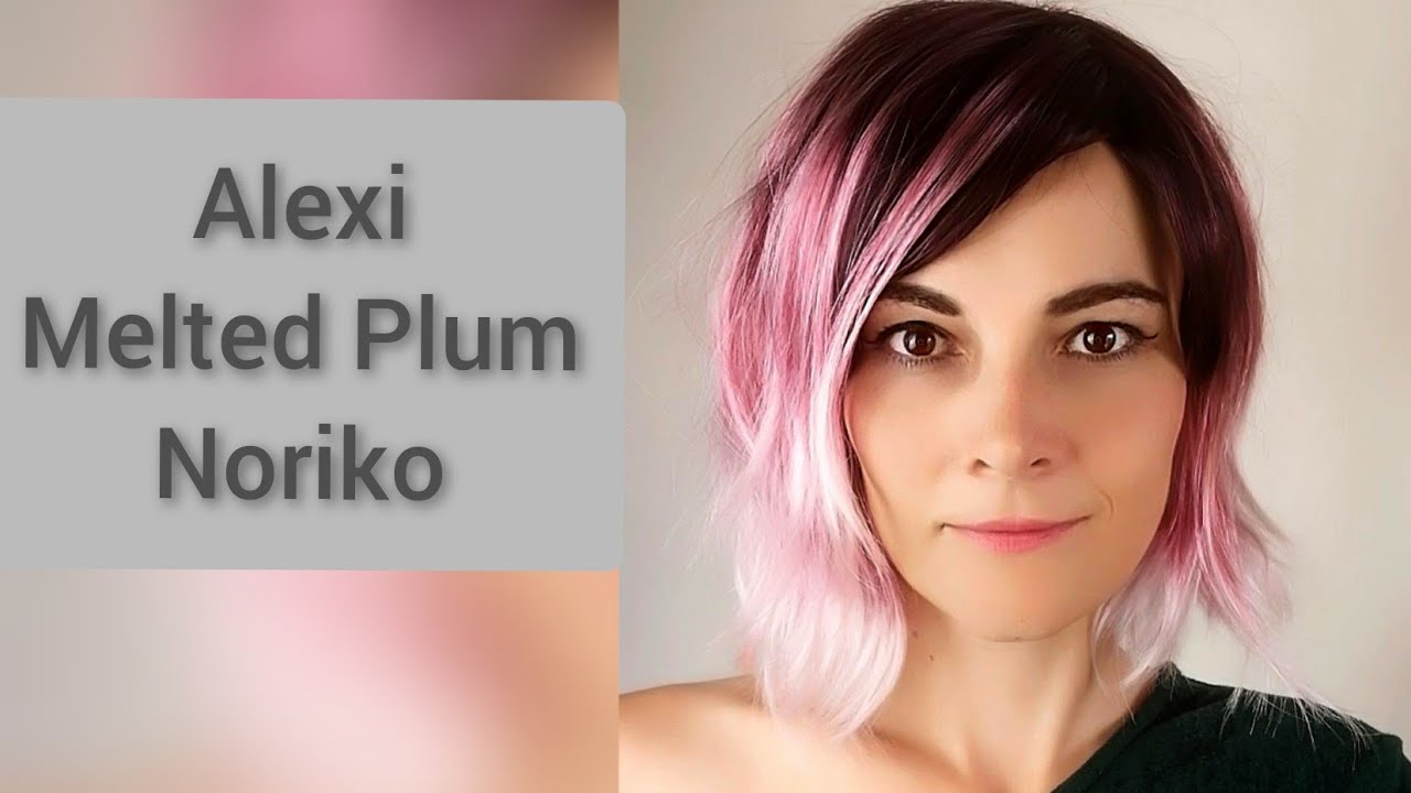 Check out this colour! | Wig Review | Alexi | Melted Plum |  Noriko René of Paris #wigreview #wigs