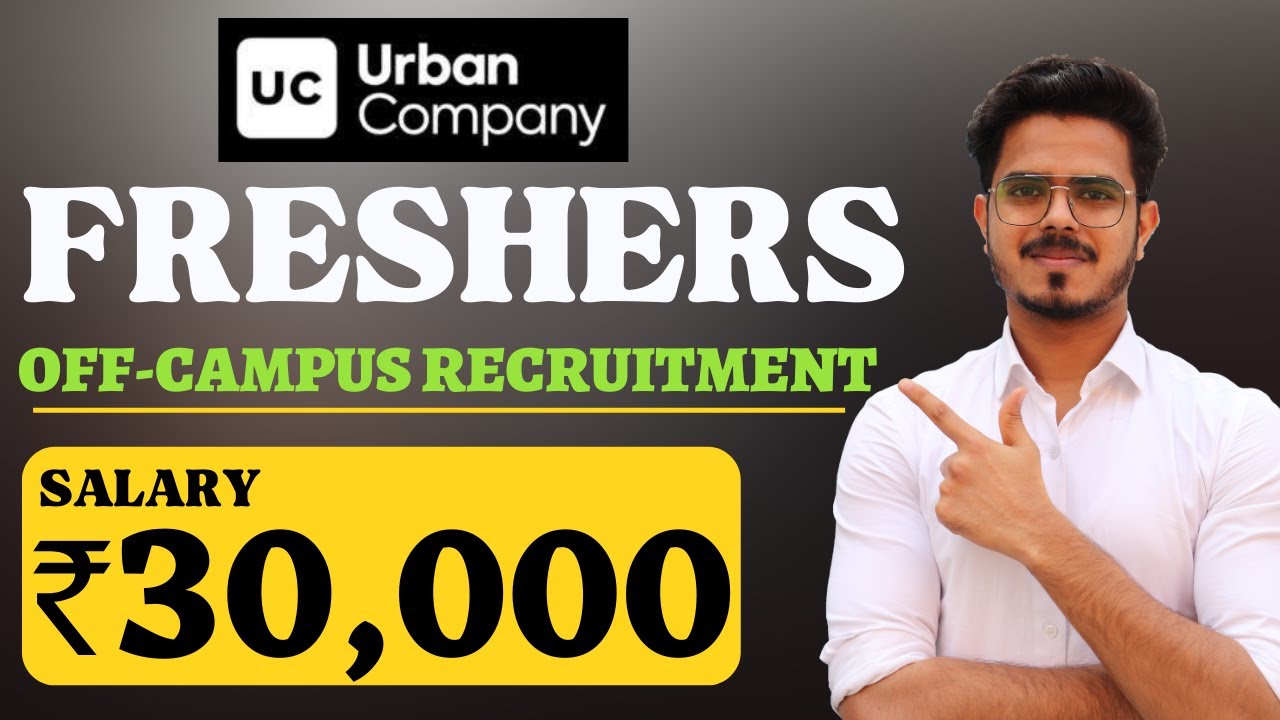 URBAN COMPANY RECRUITMENT 2022 - JOBS FOR FRESHERS  - FULL-TIME JOB #jobs #job