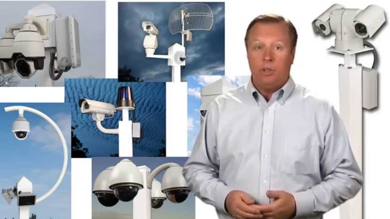 Security Camera Poles