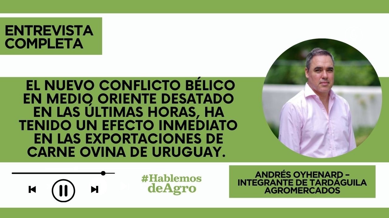 Andrés Oyhenard – Integrante de Tardáguila Agromercados