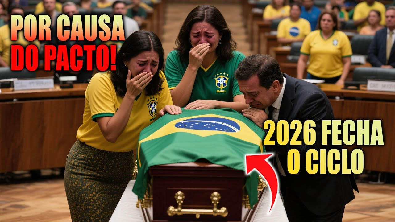 LUTO NO BRASIL PROFECIA IMPACTANTE PARA 2026 Vis&atilde;o Divina |  Um Pacto na pol&iacute;tica