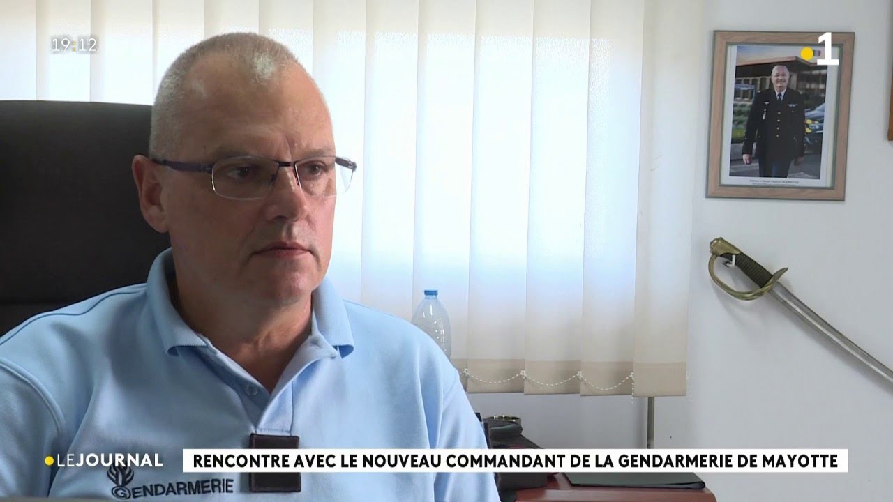 Rencontre avec le nouveau commandant de la gendarmerie de Mayotte