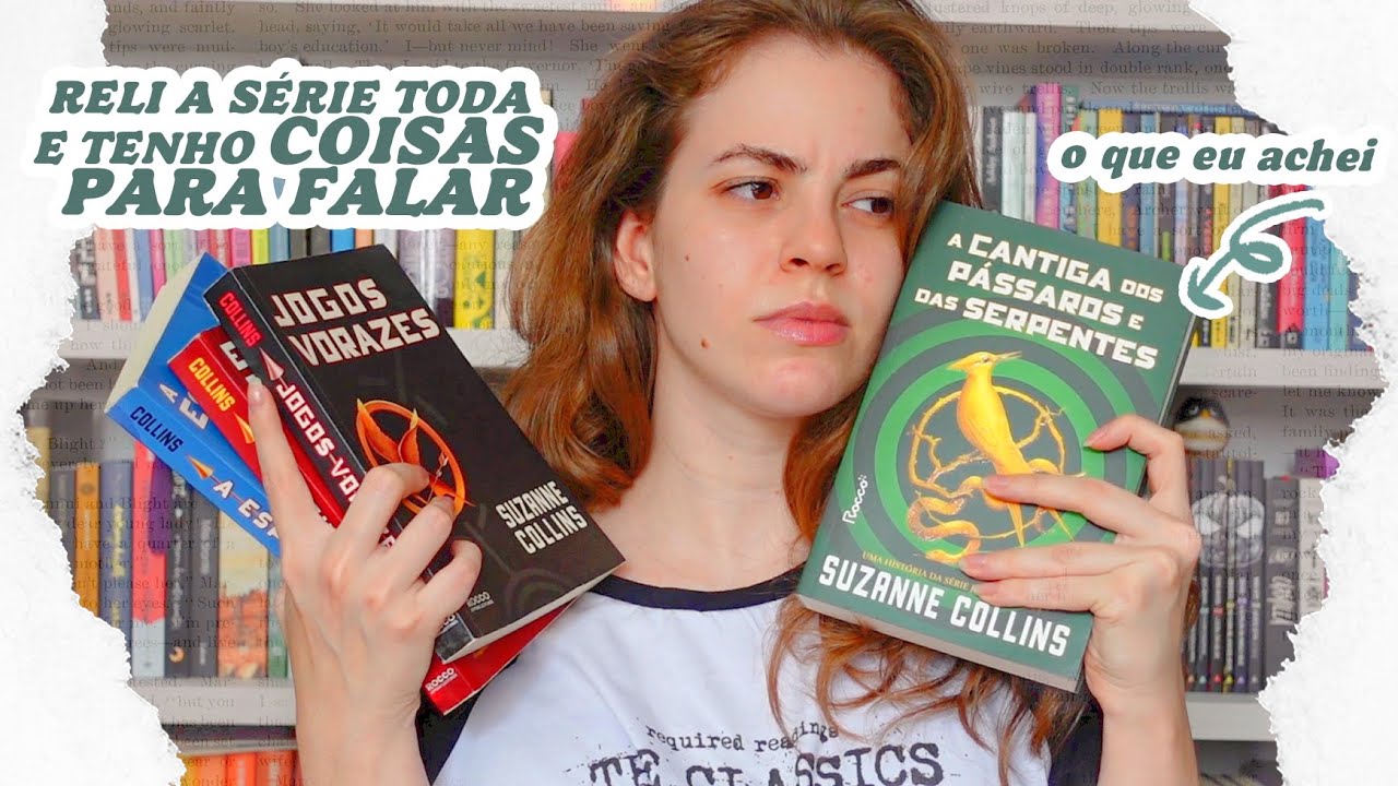 🔥O melhor Livro de Distopia YA de todos? - Jogos Vorazes e A Cantiga dos Pássaros e das Serpentes🏹