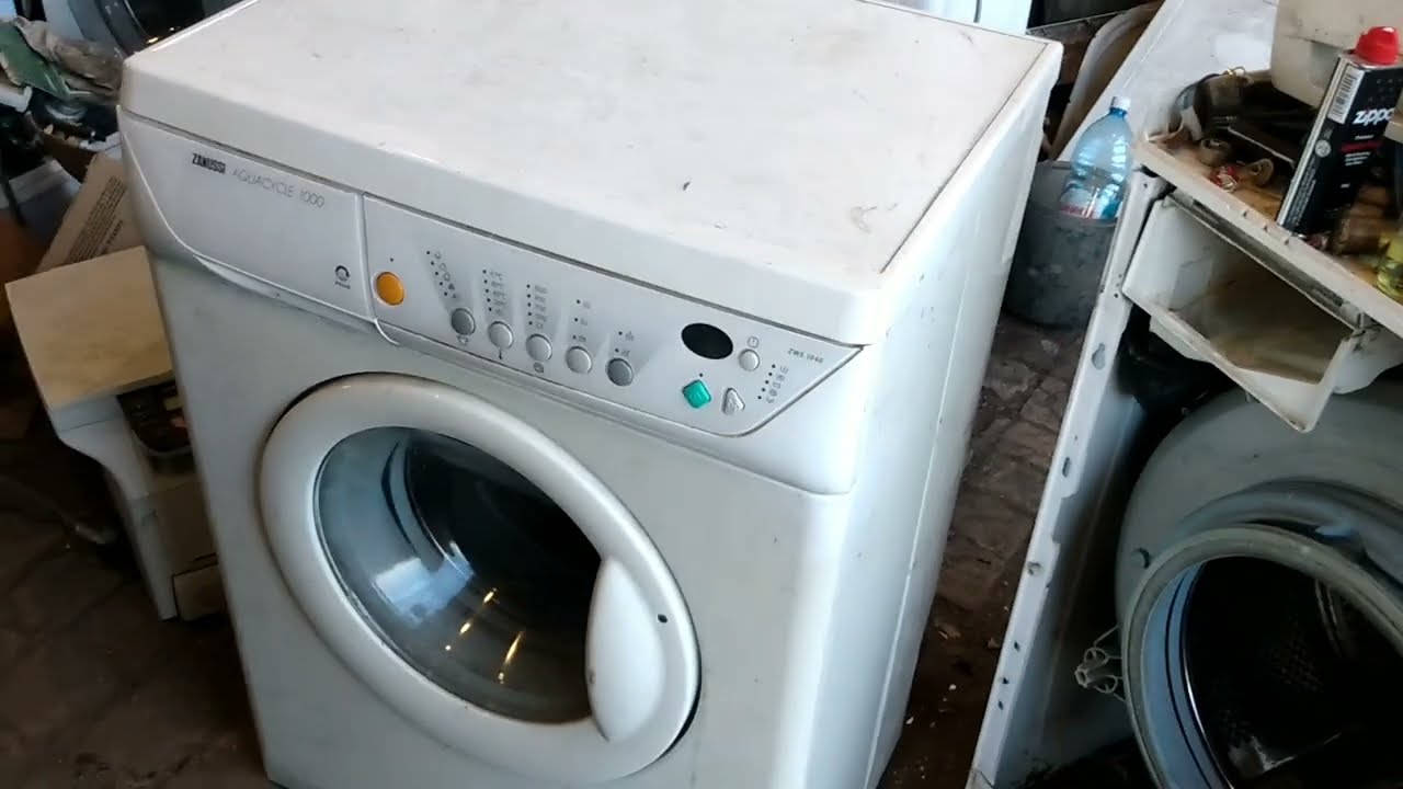 обзор инструкция стиральная машина zanussi aquacycle 1000 zws1040