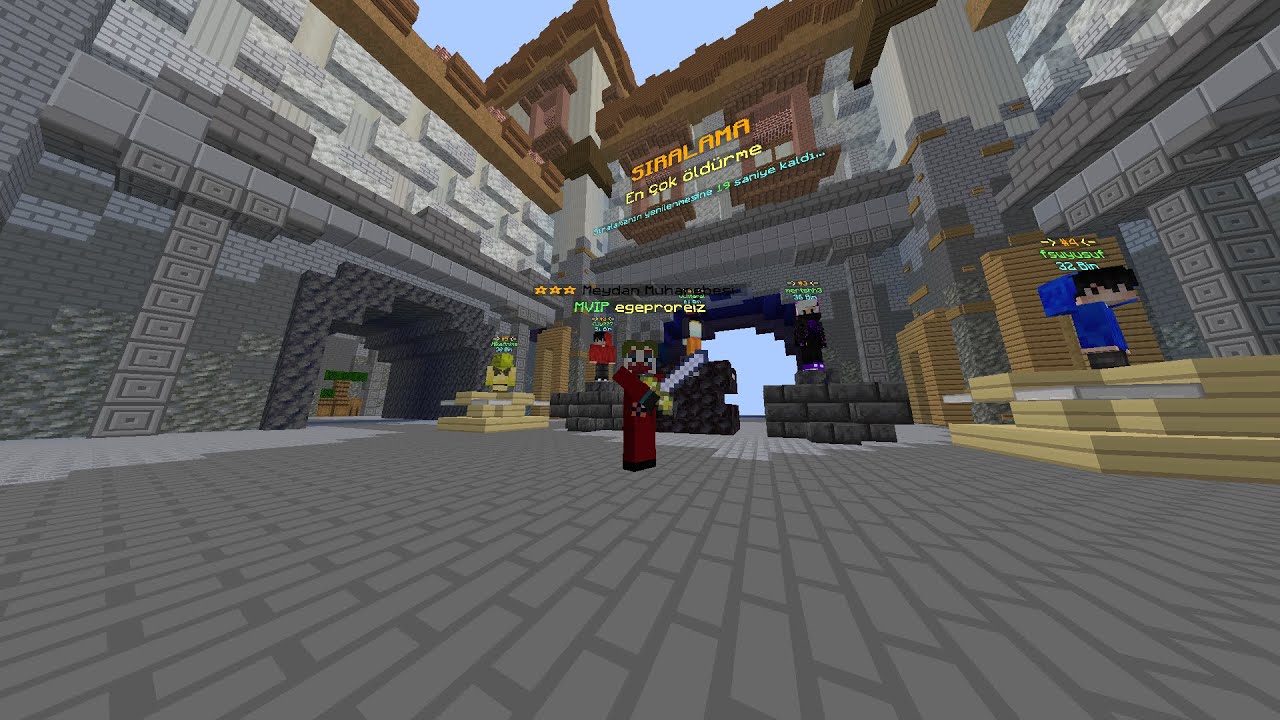 CRAFTRİSE ACIK ALAN SAH PVP 16