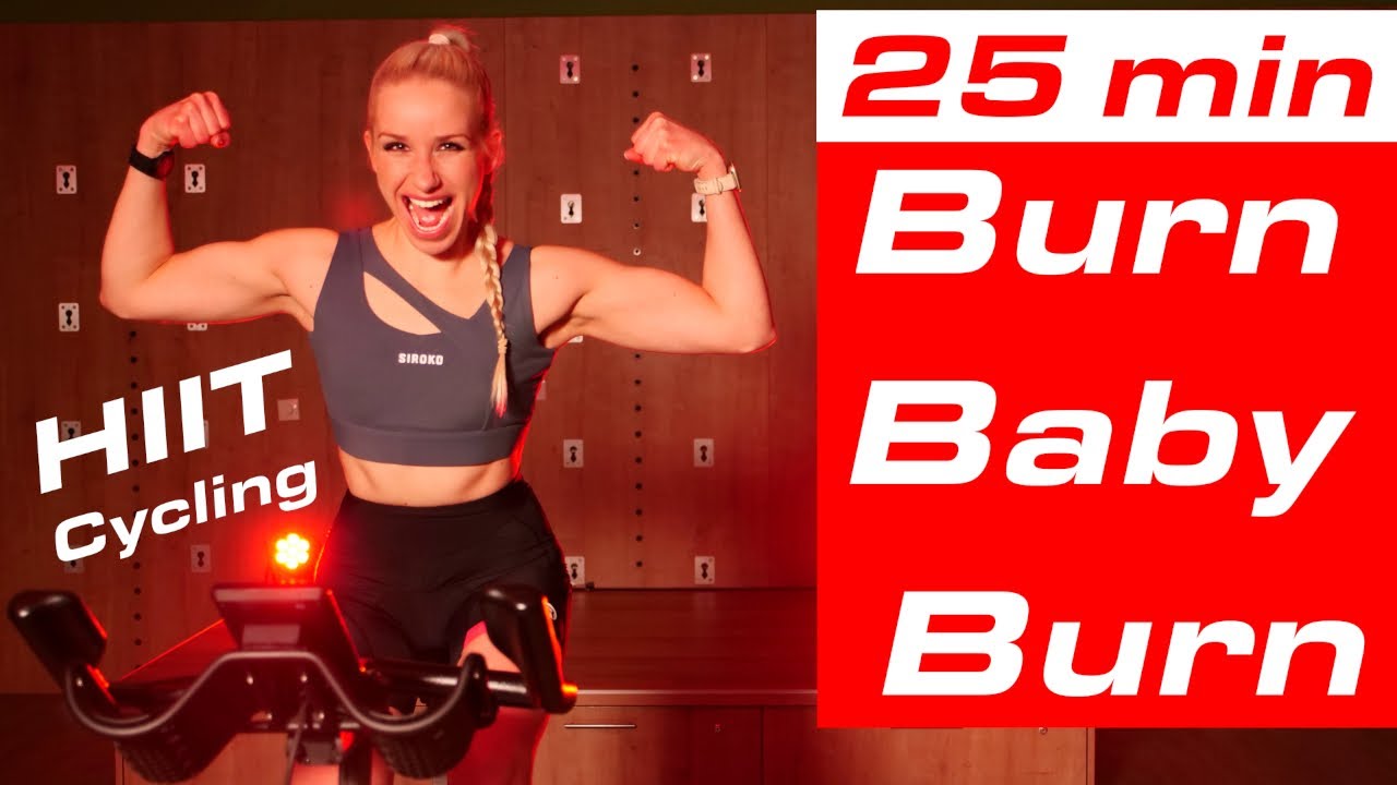 🔥 BURN BABY BURN - 25 Min HIIT Indoor Cycling Workout 🔥