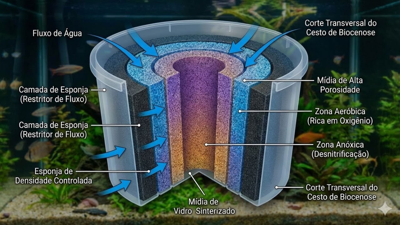 🧩 Cesta De Biocenose Aquarismo Sereno 04: A Evolução do Solo Vivo em Caixa Removível 🧪