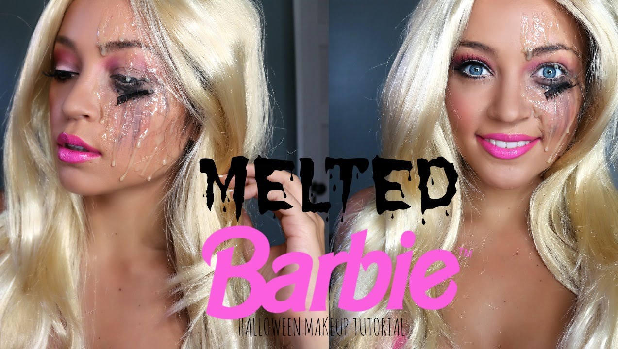 Melted Barbie Halloween Tutorial
