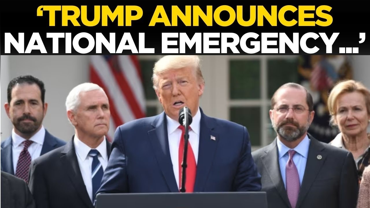 Trump Speech LIVE: Donald Trump's Shocking Remark On National Emergency | Trump Latest News Live
