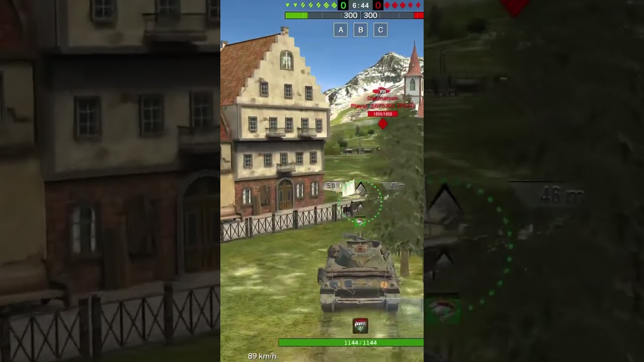 The Fastest Tank in Blitz⁉️😳✨🏎💨 #wotb #wotblitz #tanksblitz #shortsblitz
