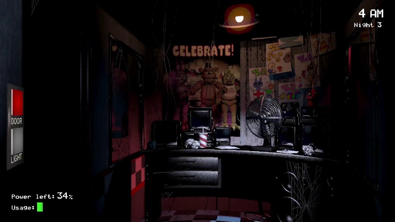 Playing fnaf 1 and 2