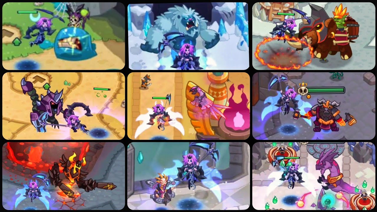 Realm Defense Elara Rank 6 Vs Bosses - Can She Kill Them All ??!