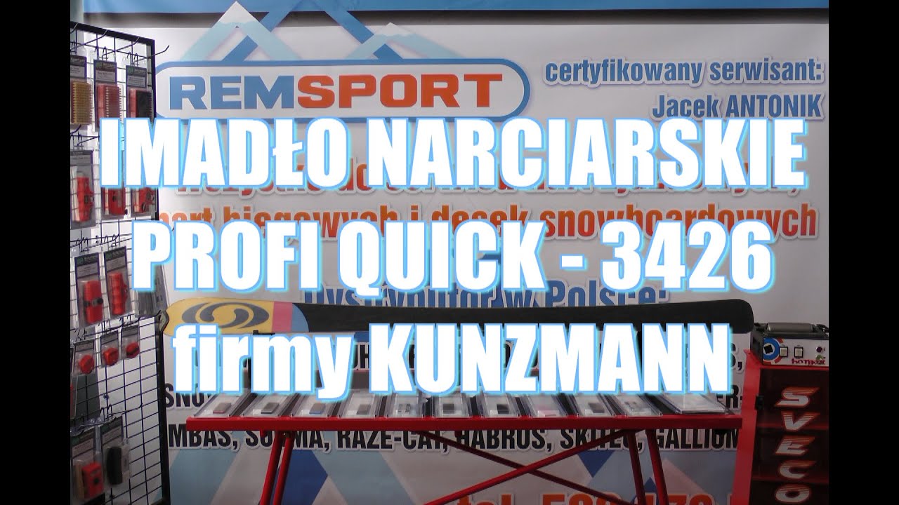 Imadło narciarskie Profi Quick KUNZMANN - 3426